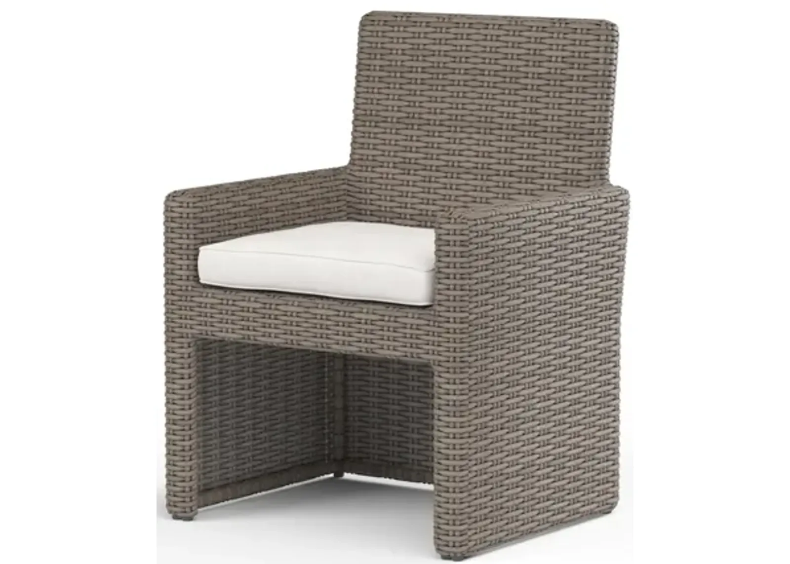 Coronado Dining Chair in Canvas Flax w/ Self Welt