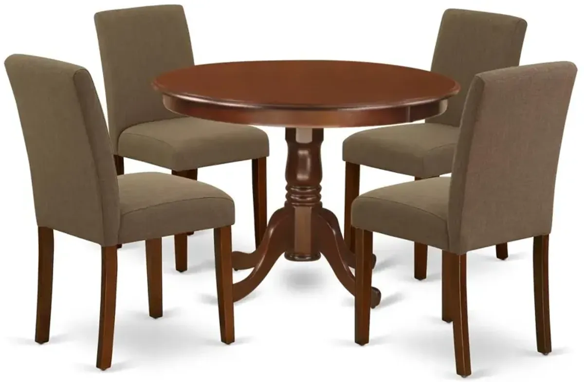 Dining Room Set Mahogany, HLAB5-MAH-18