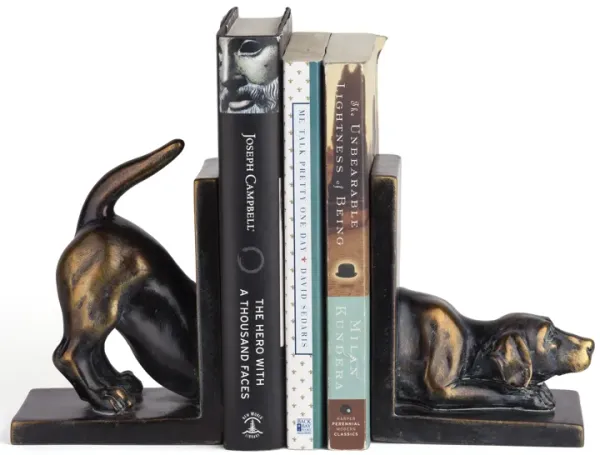 Labrador Dog Bookend Set