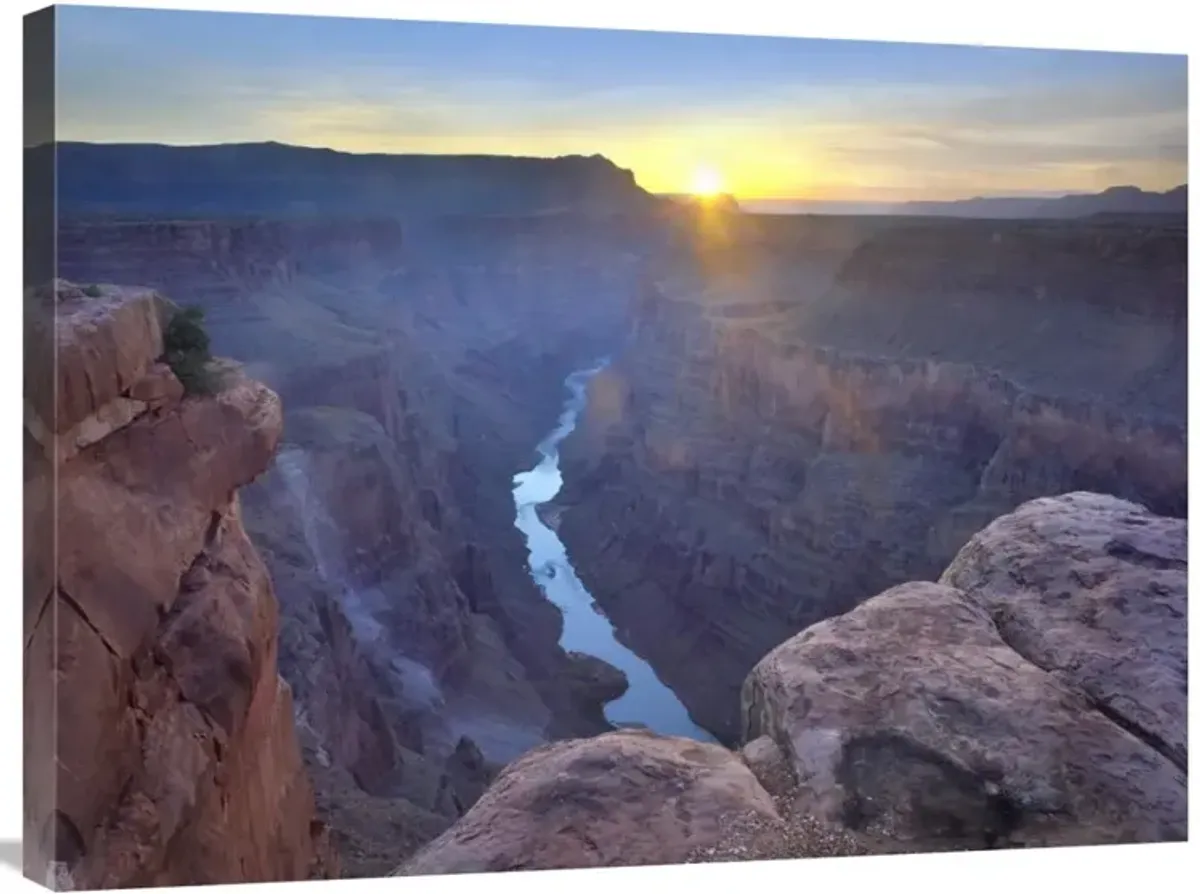Sunrise as seen from Toroweap Overlook, Grand Canyon National Park, Arizona-Canvas Art-32x24