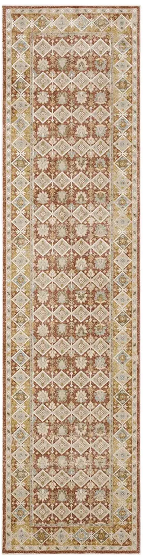 Windermere Staveley Terracotta 2' 6" X 10' Rug