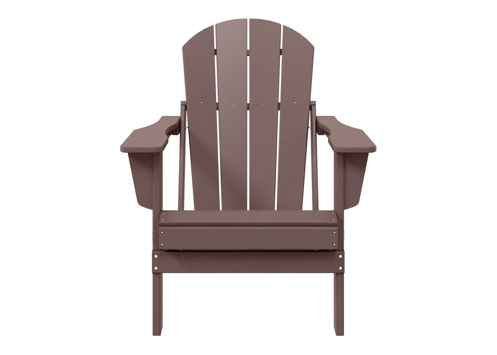 WestinTrends HDPE Outdoor Patio Folding Poly Adirondack Chair