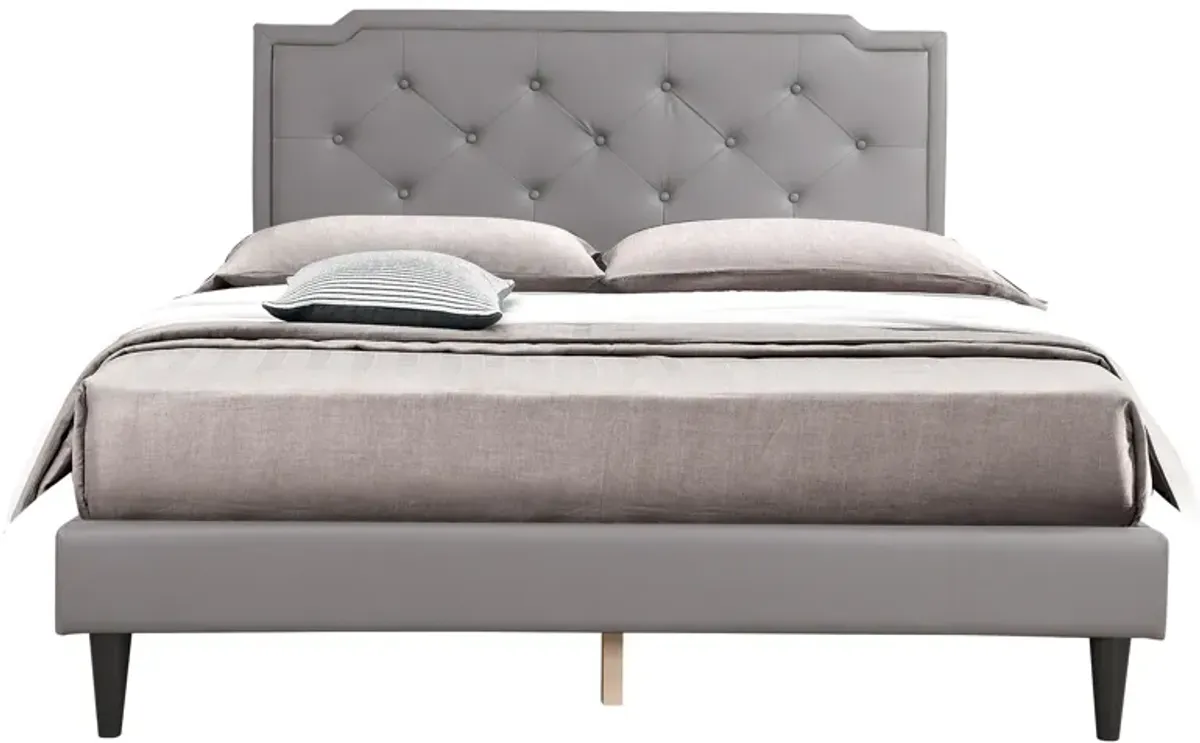 Deb Adjustable Queen Panel Bed