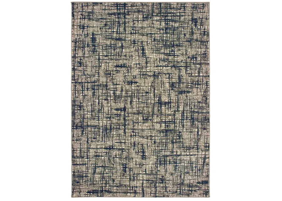 Richmond 1'10" x 3' Grey Rug