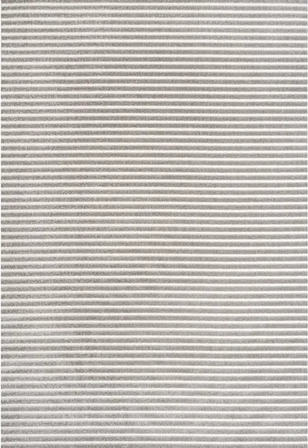 Aarhus Minimalist Scandi Striped Area Rug