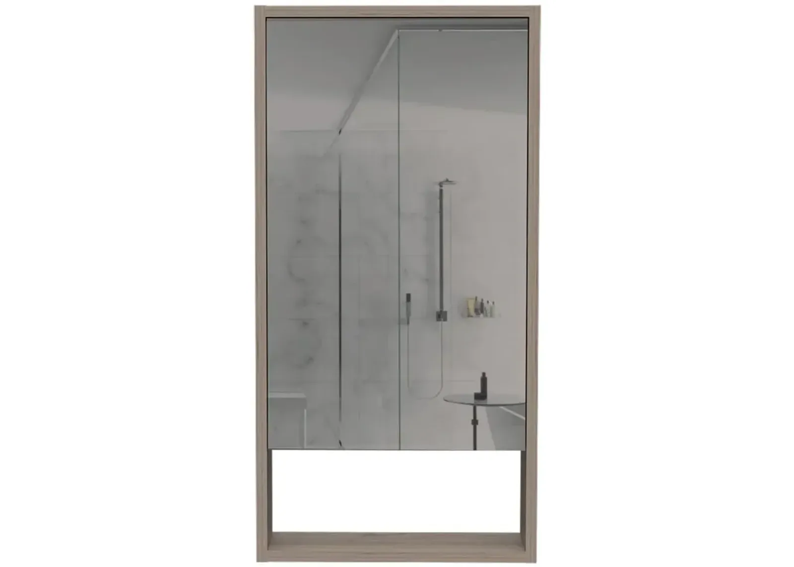 Medicine Cabinet Mirror Clifton, Bathroom, White