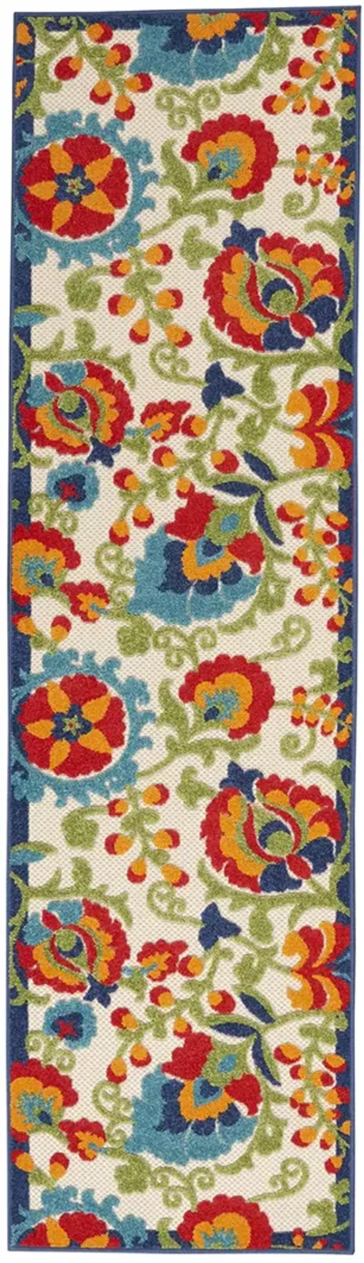 Aloha ALH17 Multicolor 2'3" x 10' Rug