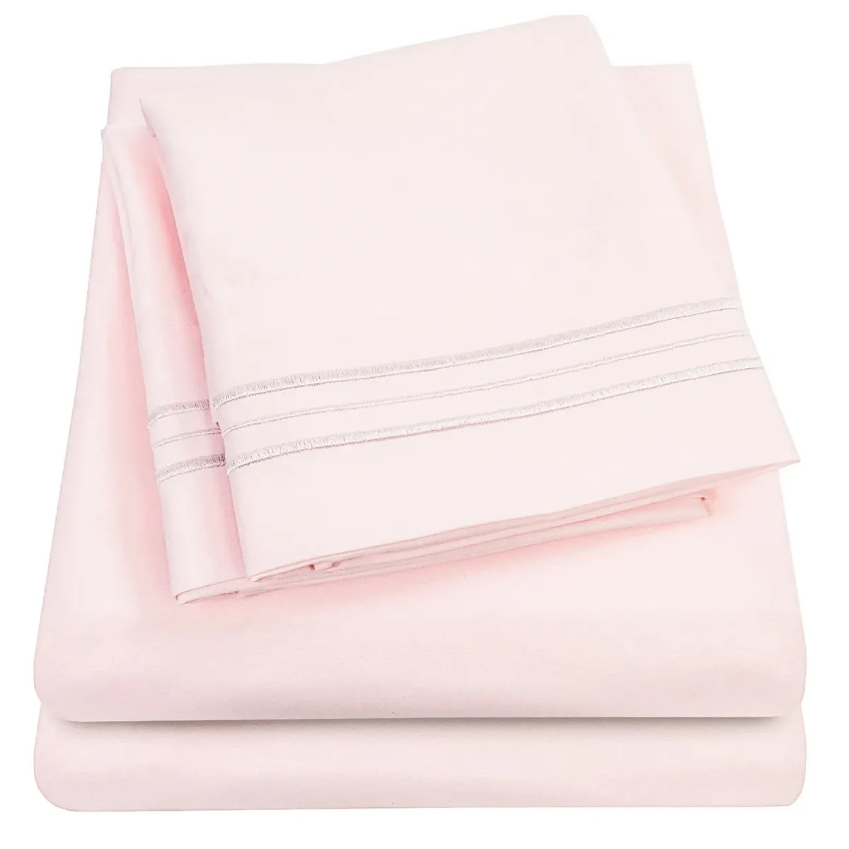 5 Piece Sheet Set, Ultra Soft 1800 Series Collection - Split King, Royal Blue