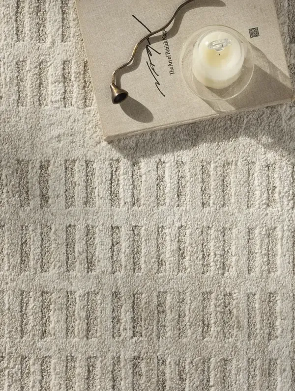 Monty MOT03 Ivory/Beige 5'3" x 7'6" Rug by Amber Lewis x Loloi