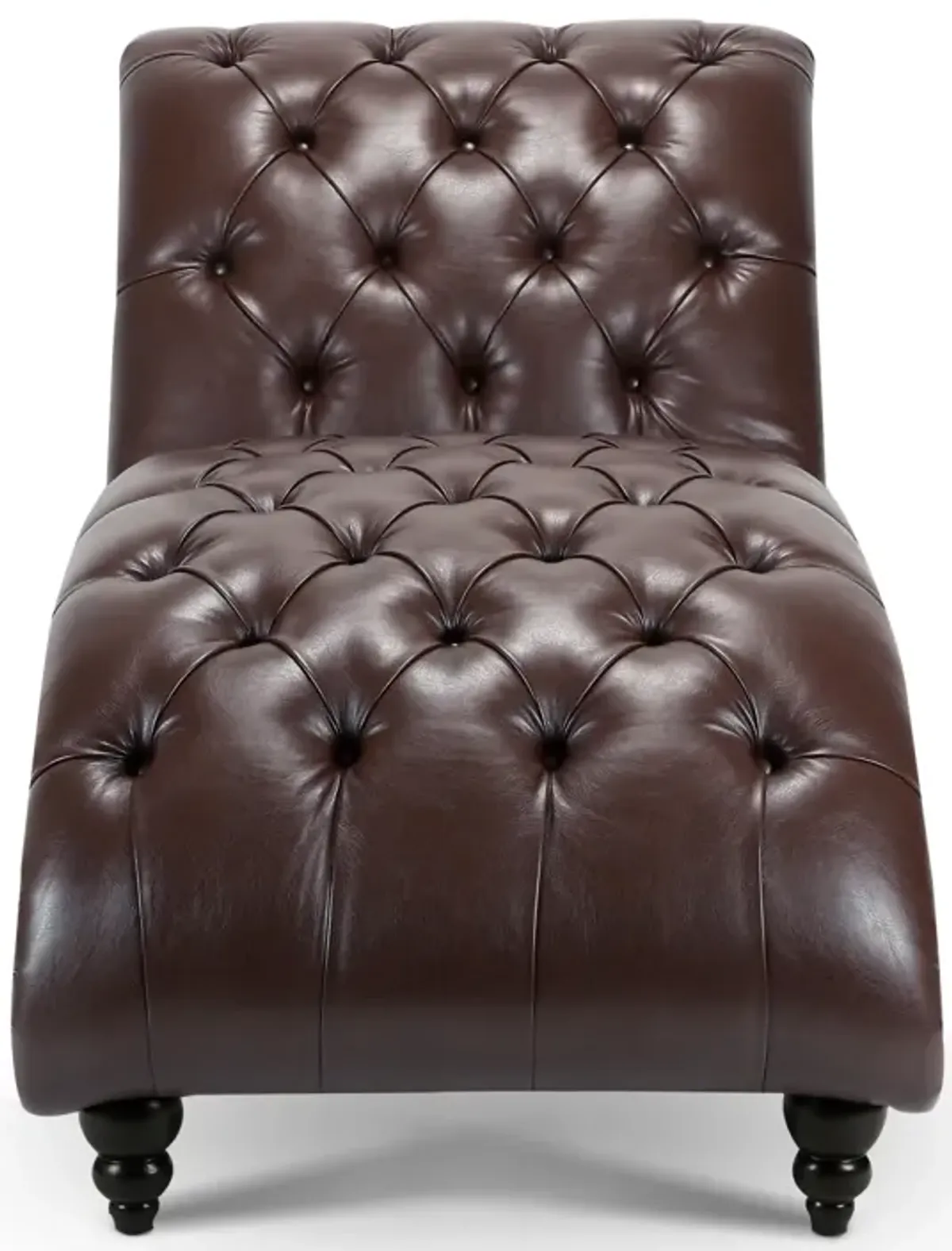 Tufted Armless Chaise Lounge