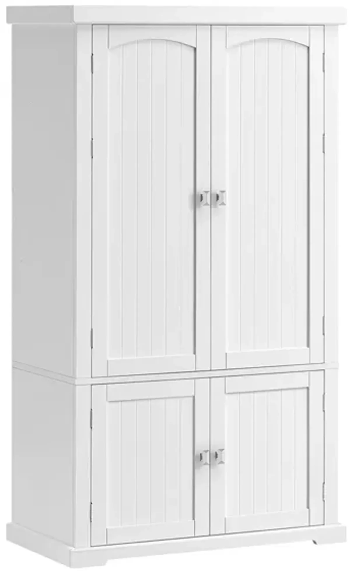 Freestanding Kitchen Pantry Cabinet Spacious Storage & Elegant Design