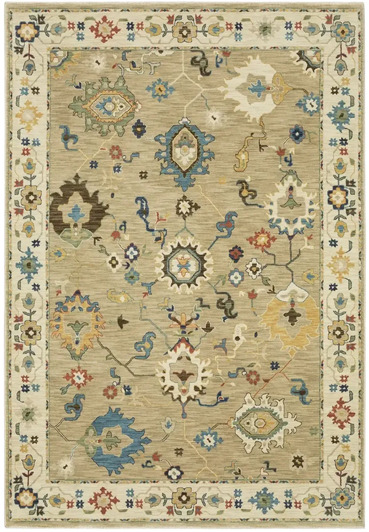 Francesca 5'3" x 7'6" Beige Rug