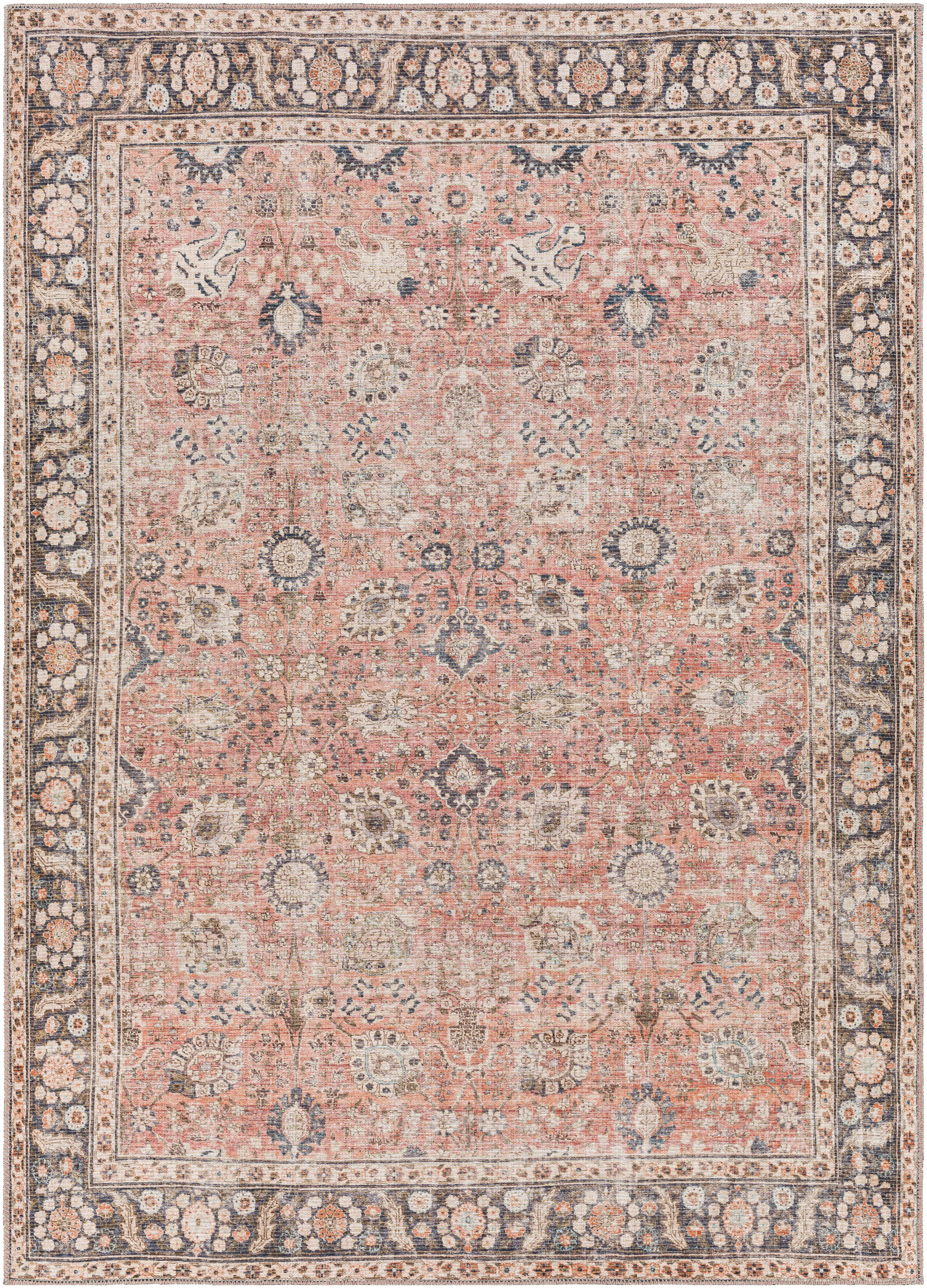 Colin CLN-2301 9'3' x 12' Pink Rug