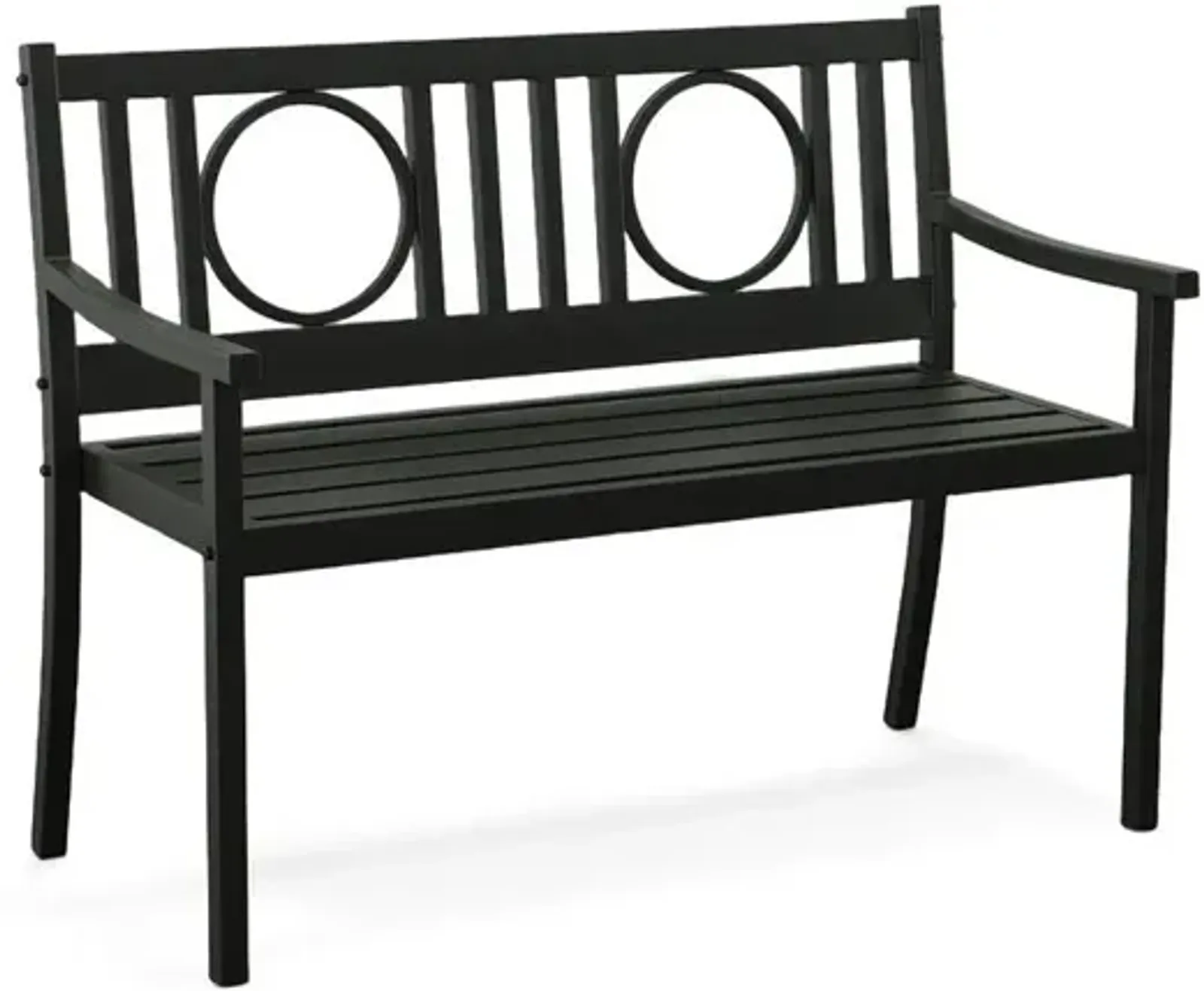 Carolina Living Gramercy Outdoor Bench - Black