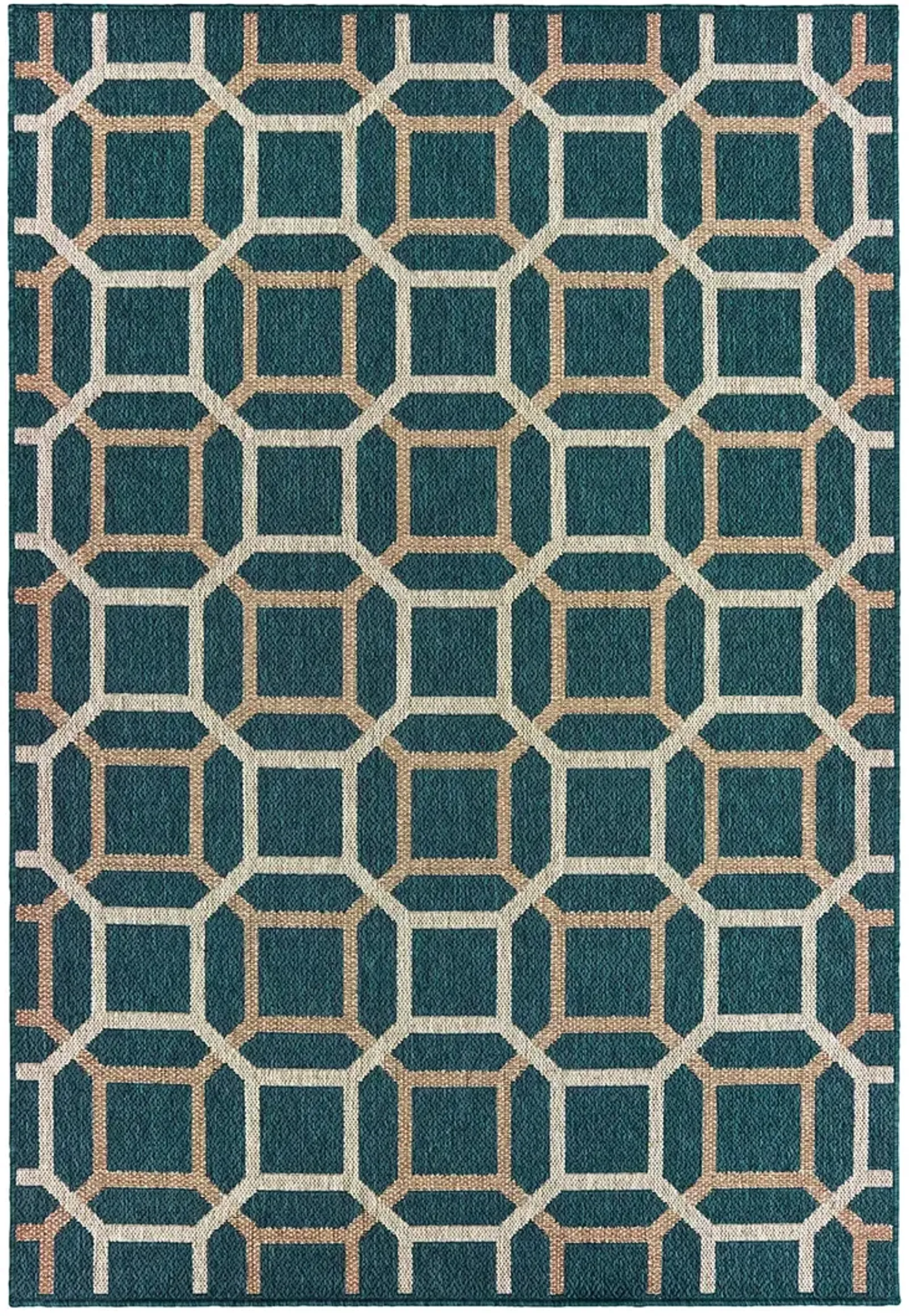 Latitude 6'7" x 9'2" Blue Rug