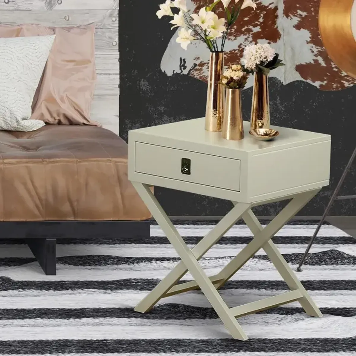 Night Stand Urban Gray