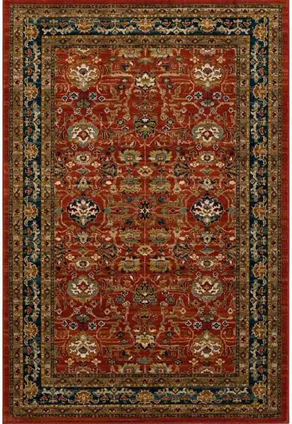 Spice Market Keralam Garnet 8' ROUND Rug