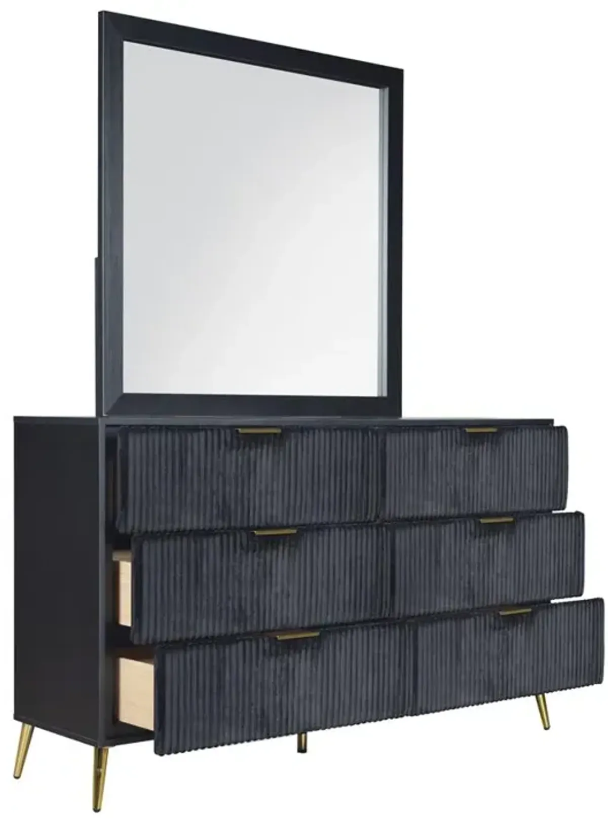 New Classic Furniture Kailani Dresser- Black