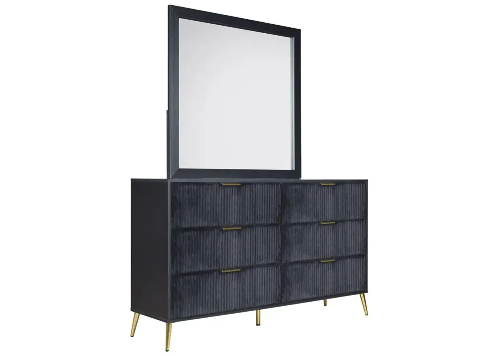 New Classic Furniture Kailani Dresser- Black