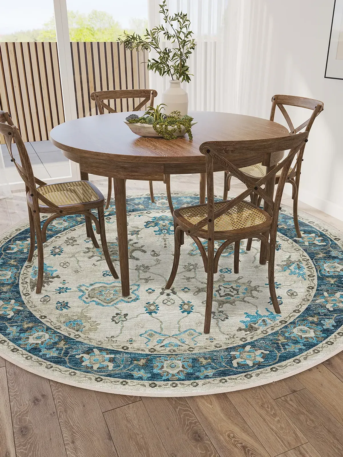 Marbella MB6 Flax 4' Rug