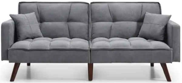 Merax Space-saving Chenille Fabric Folding Futon Sofa Bed