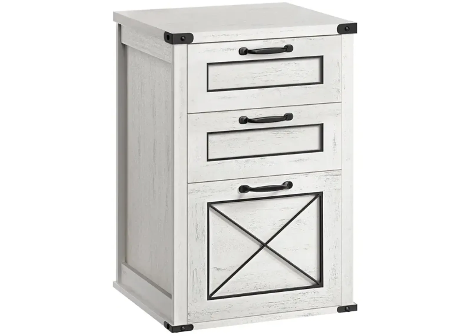 3-Drawer File Cabinet for Organized Office Storage and Filing