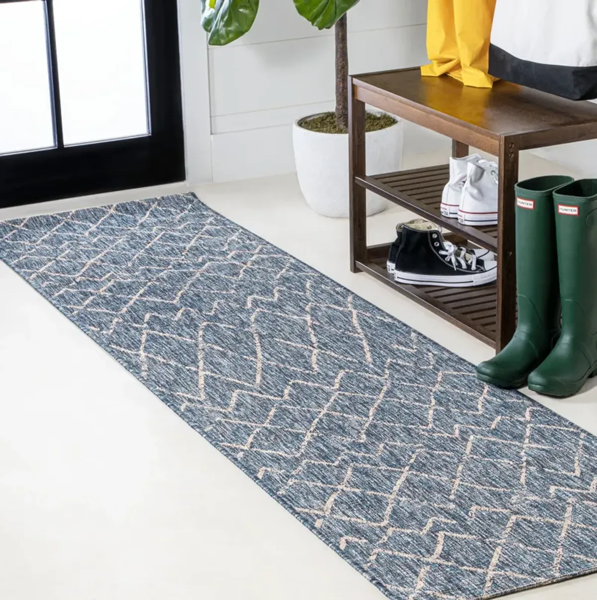 Madaba Moroccan Trellis Indoor/Outdoor Area Rug