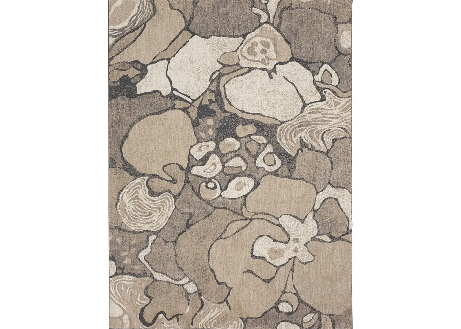 Rendition by Stacy Garcia Home Crescendo Oyster 5' 3" X 7' 10" Rug