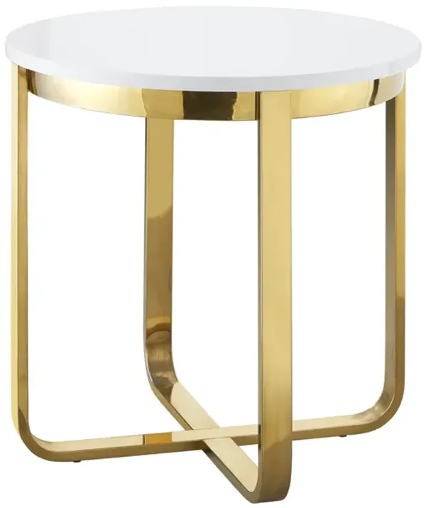 Inspired Home Shani  End Table
