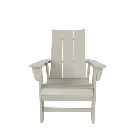 WestinTrends Outdoor Patio Modern Adirondack Dining Chair