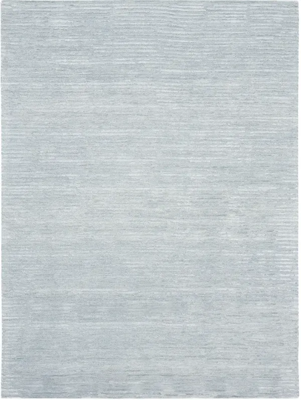 CK010 Linear LNR01 Light Blue 7'9" x 9'9" Rug