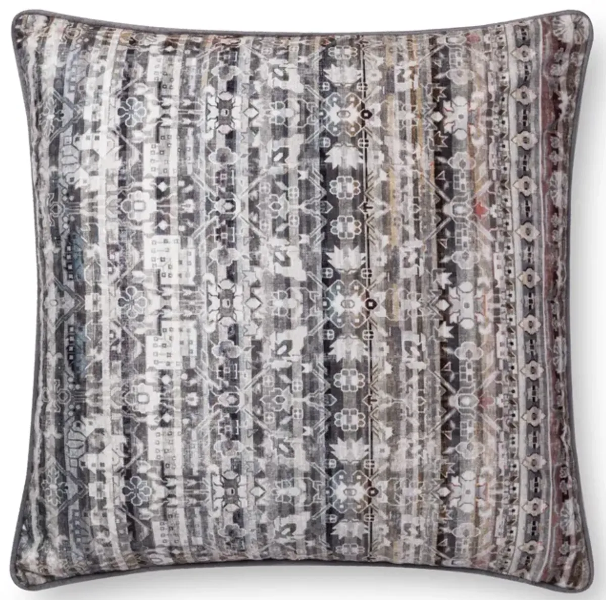 II P0706 Grey 22"x22" Poly Pillow