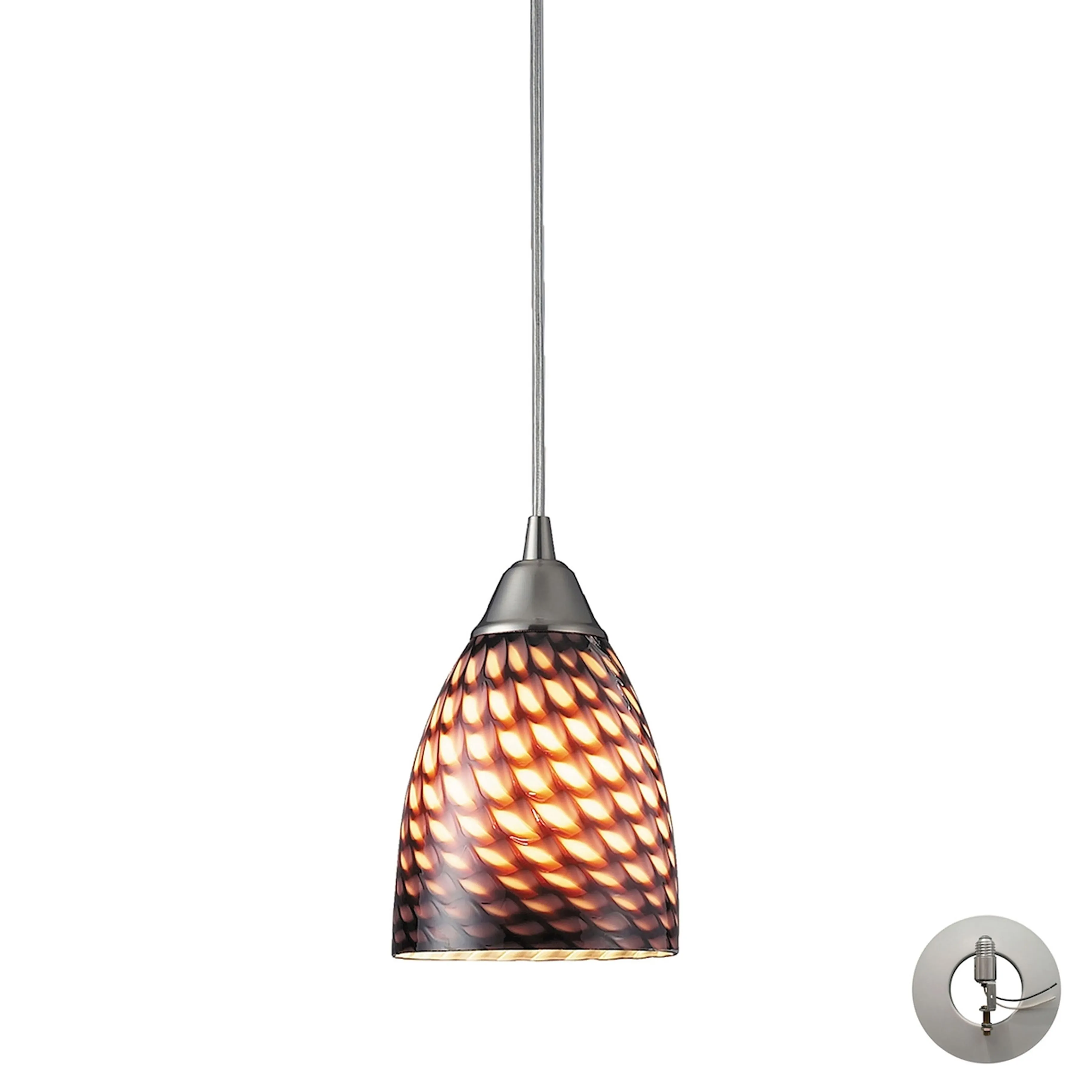 Arco Baleno Mini Pendant - Cocoa