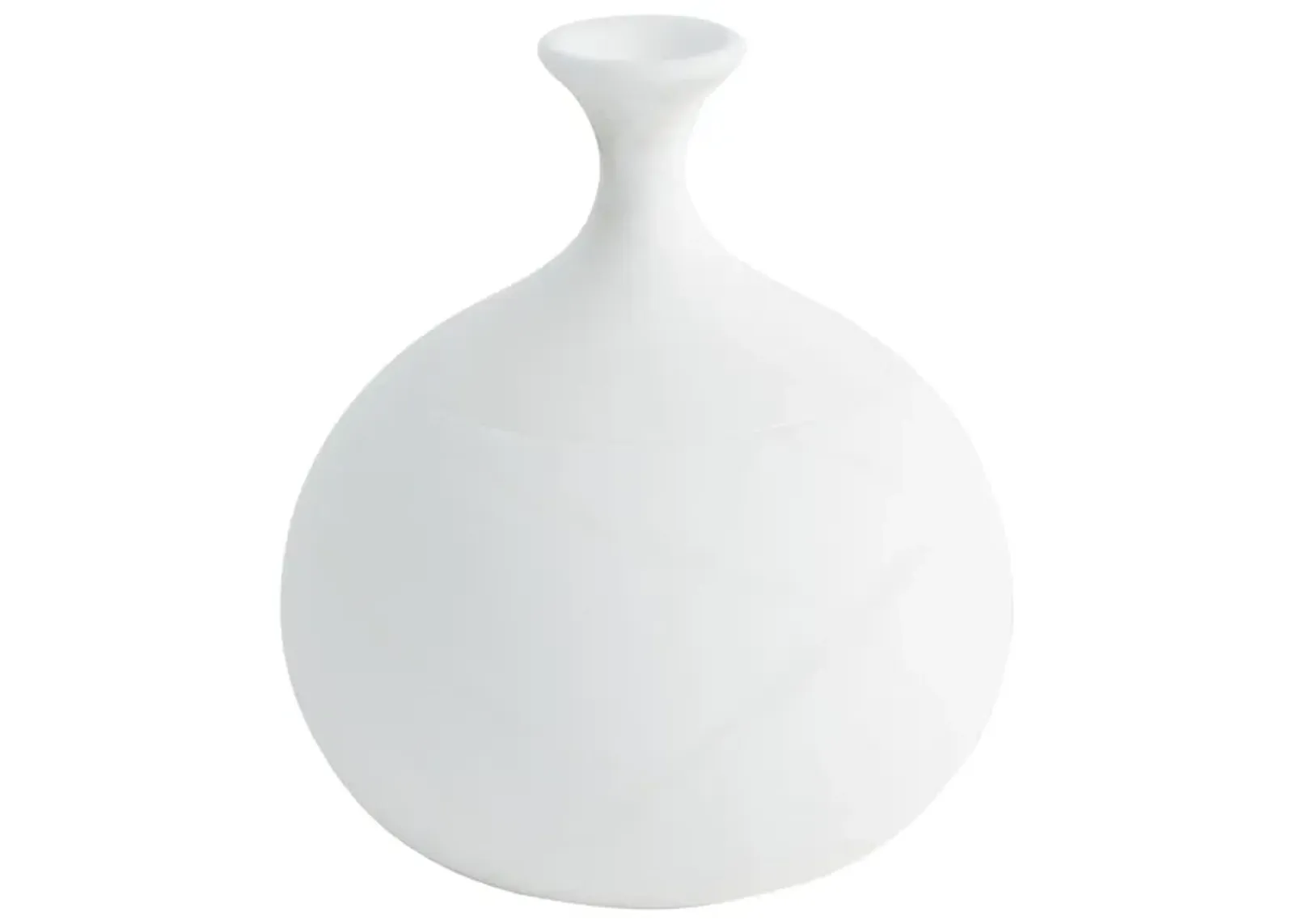 Alabaster Fat Bottom Vase