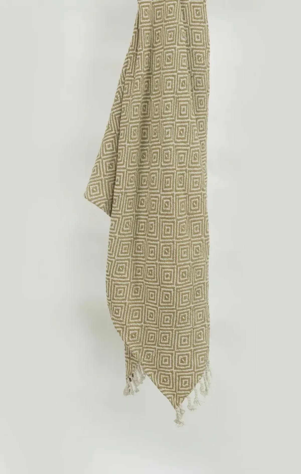 Natural 50" x 60" Throw Blanket