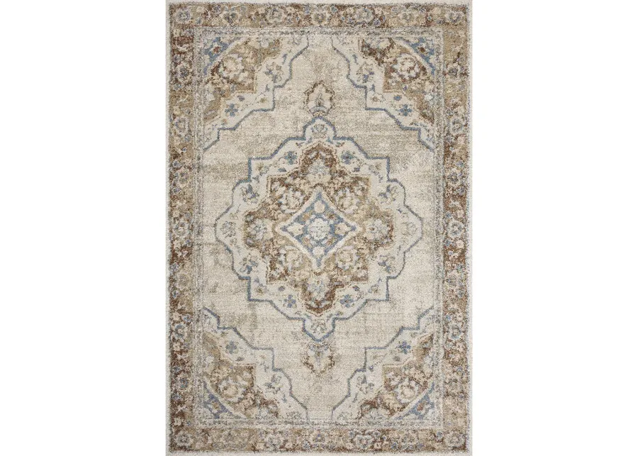 Tamryn TAM-04 Natural / Multi 6''7" x 9''2" Rug by