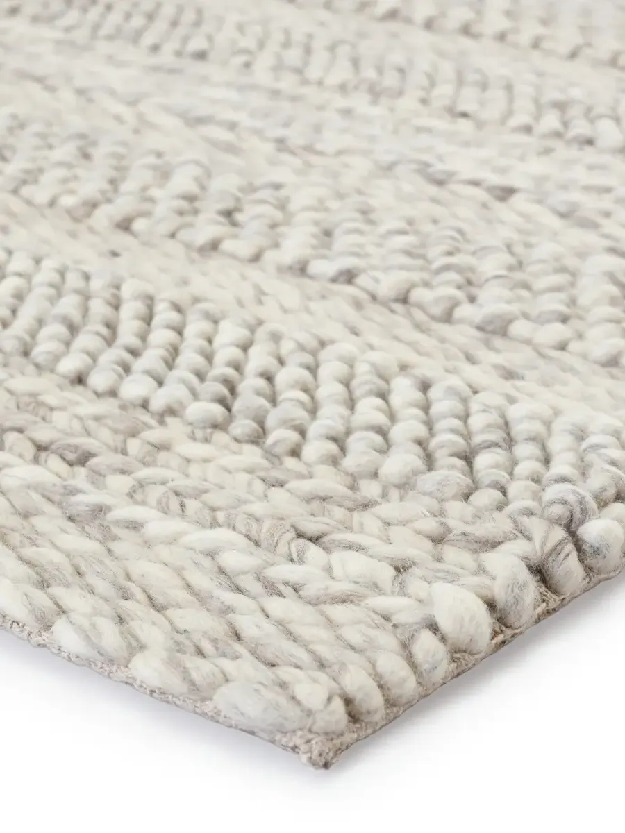 Scandinavia Dula Lagom White 10' x 14' Rug