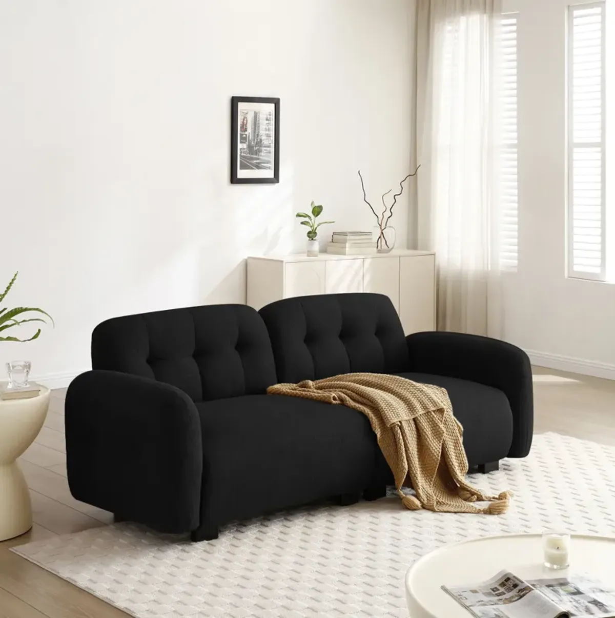 3-Seater Teddy Loveseat Sofa