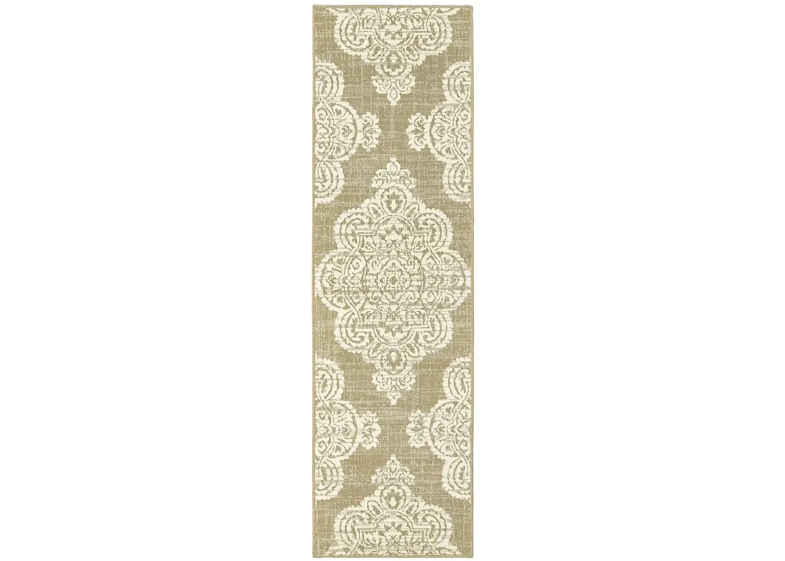 Marina 2'3" x 7'6" Tan Rug