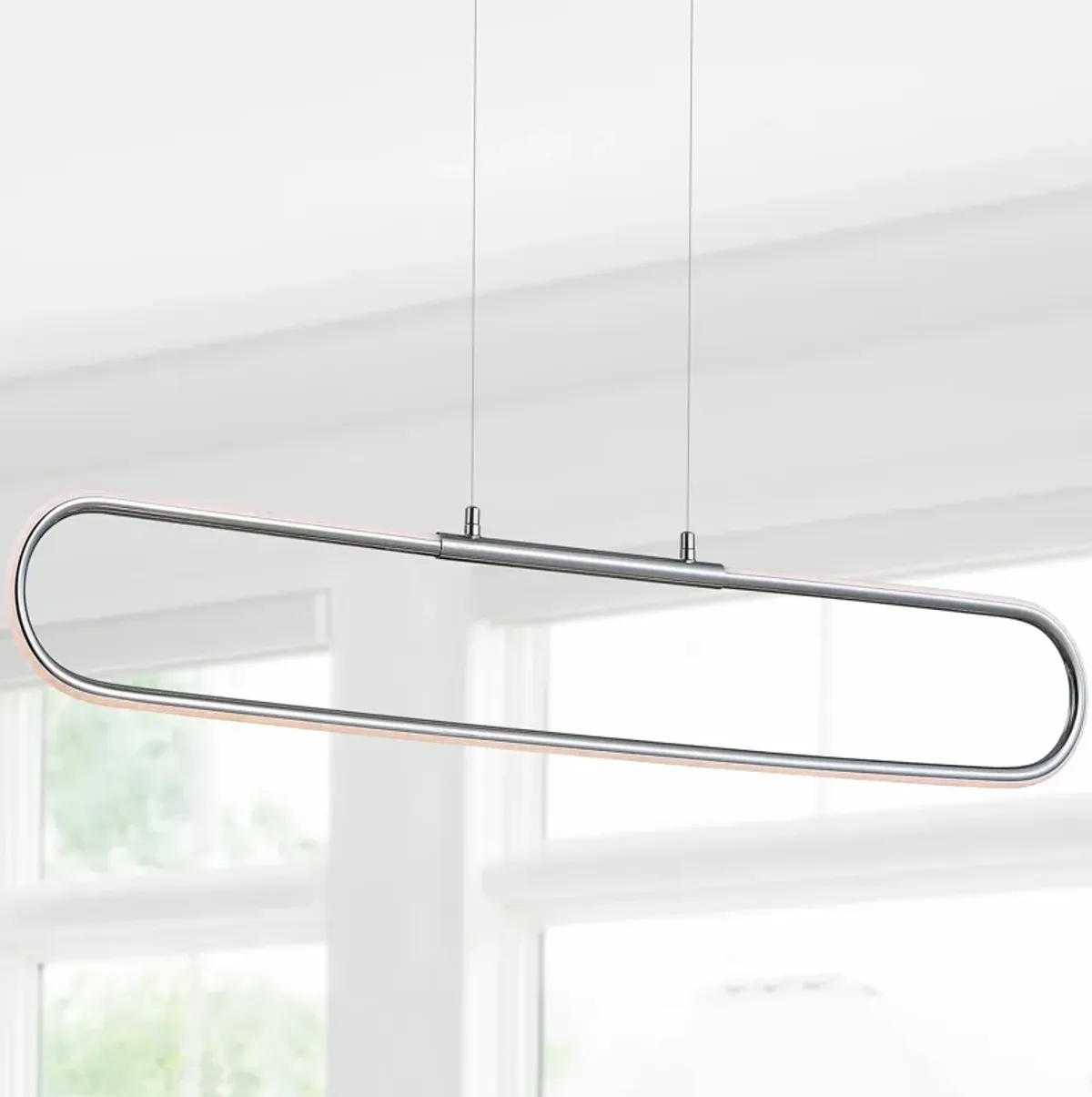 Ned Dimmable Adjustable Integrated LED Metal Linear Pendant