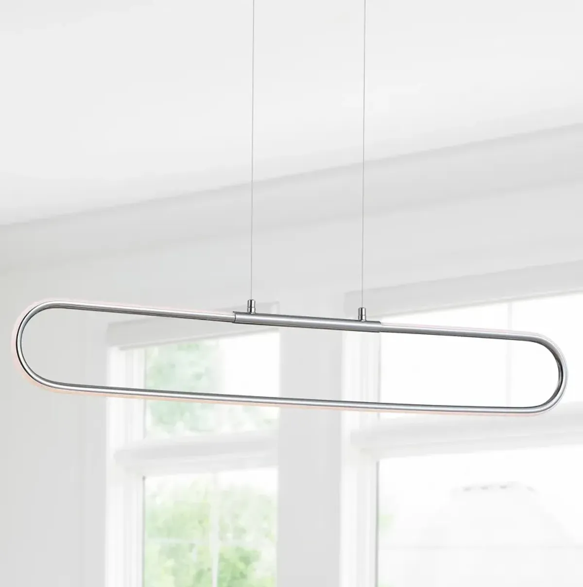 Ned Dimmable Adjustable Integrated LED Metal Linear Pendant