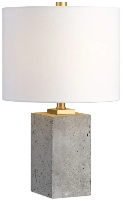 Uttermost Drexel Concrete Block Lamp