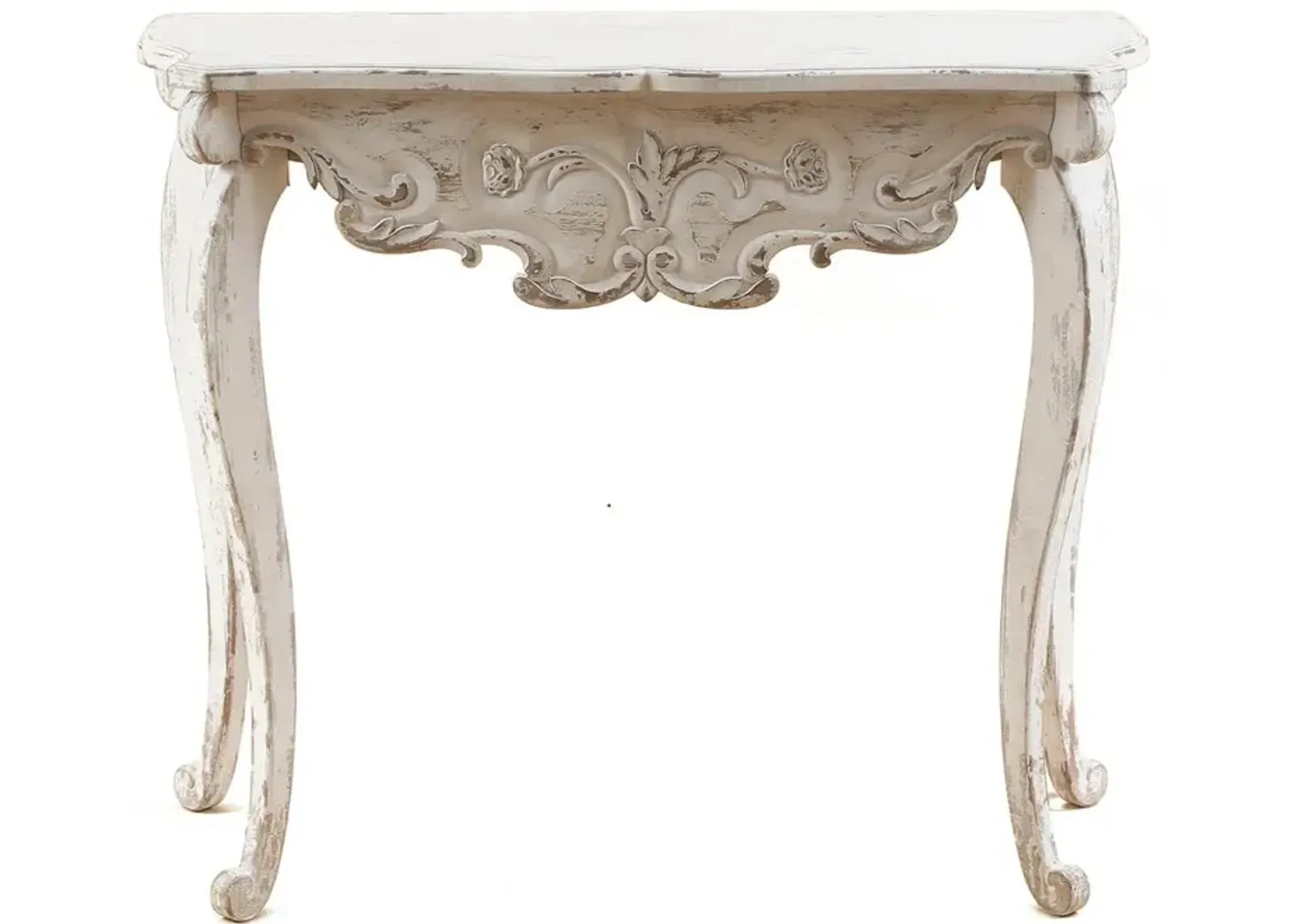 LuxenHome Wood Vintage Console and Entry Table