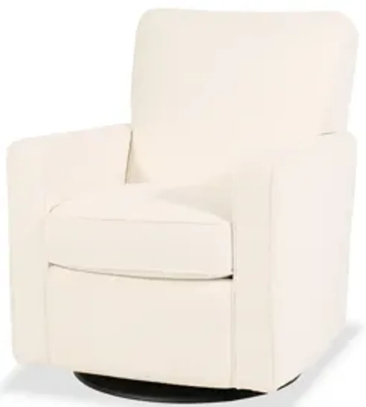 Midtown Cream Swivel Gliding Chair
