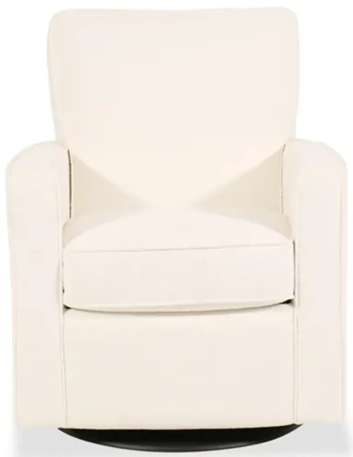 Midtown Cream Swivel Gliding Chair