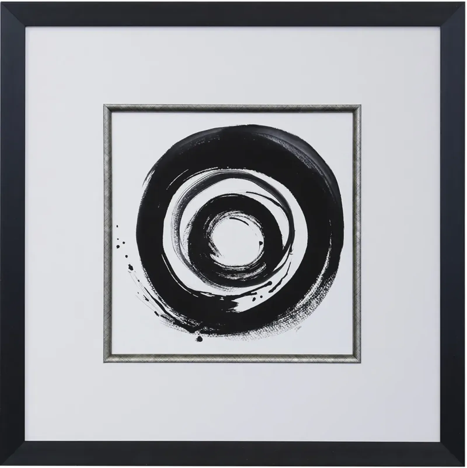 African Circle Framed Print