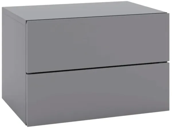 Hivvago Floating Nightstand with Drawers and Storage Shelf