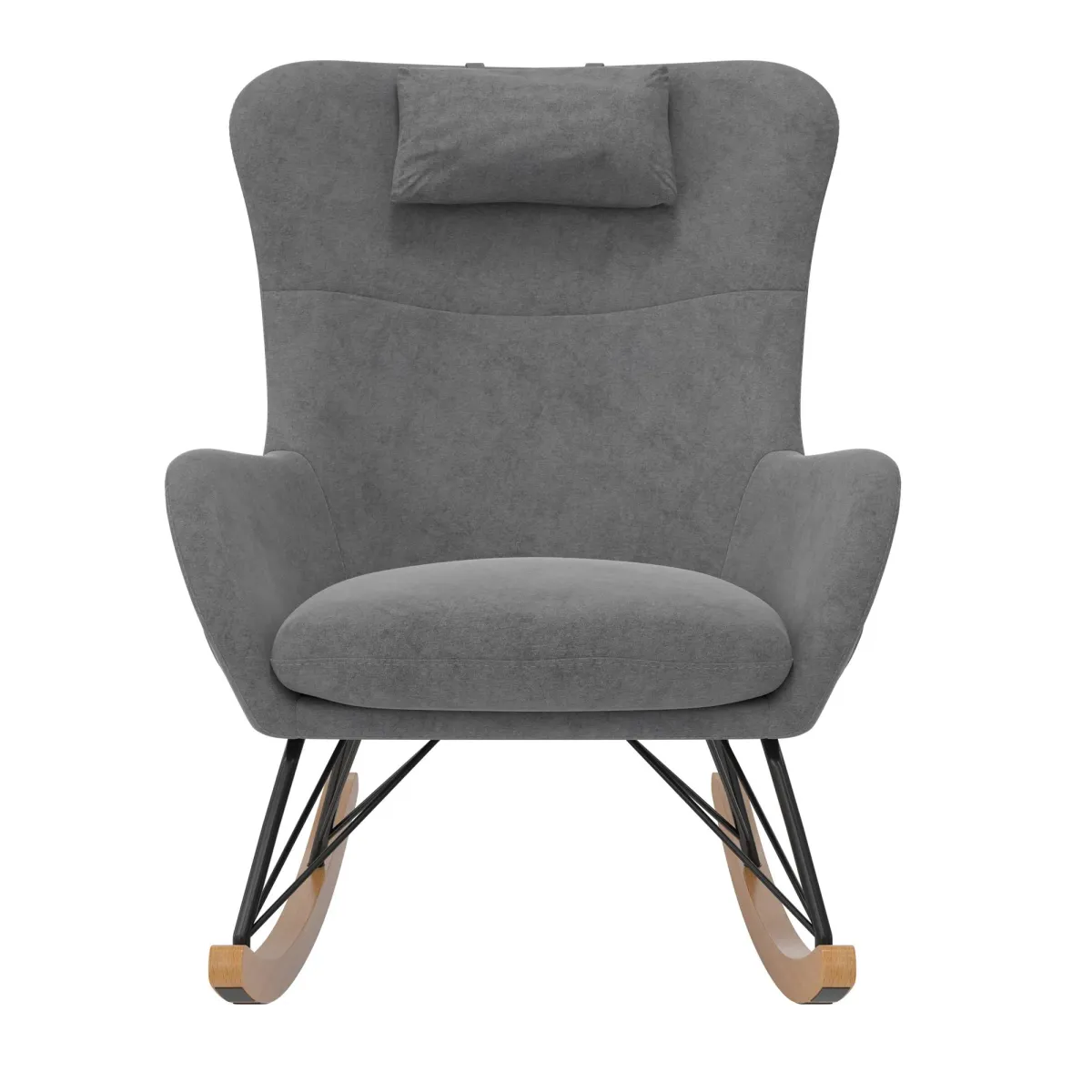 Robbie Rocker Accent Chair with Storage Pockets