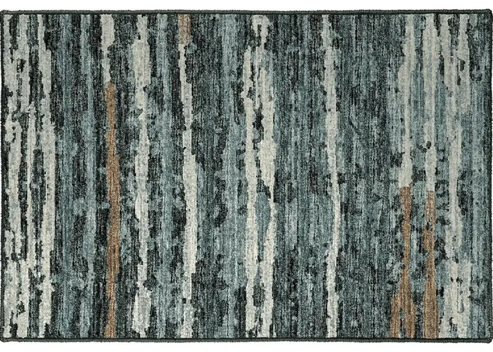 Brisbane BR4 Midnight 20" x 30" Rug