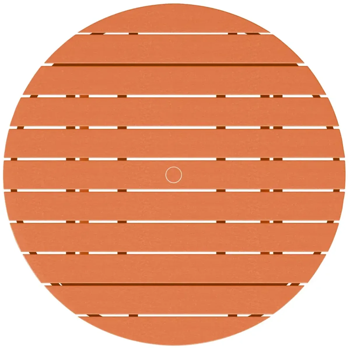 WestinTrends Kids Outdoor Patio Furniture HDPE Round Dining Table